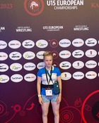 Rita Rantonen U15 EM-kilpailuissa