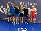 Miska, Niila, Otso, Kaapo, Iida ja Eetu Kuortaneella