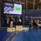 Iida Keränen Kultaa U15 SM 39kg