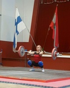 Marju Kymäläinen pm-kisoissa