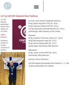 Rita Rantonen U17 EM-kisoihin